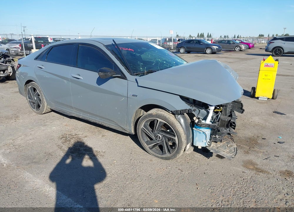 2021 HYUNDAI ELANTRA N LINE VIN: KMHLR4AF6MU182360