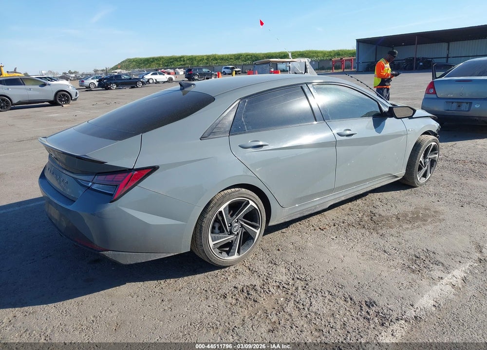 2021 HYUNDAI ELANTRA N LINE VIN: KMHLR4AF6MU182360