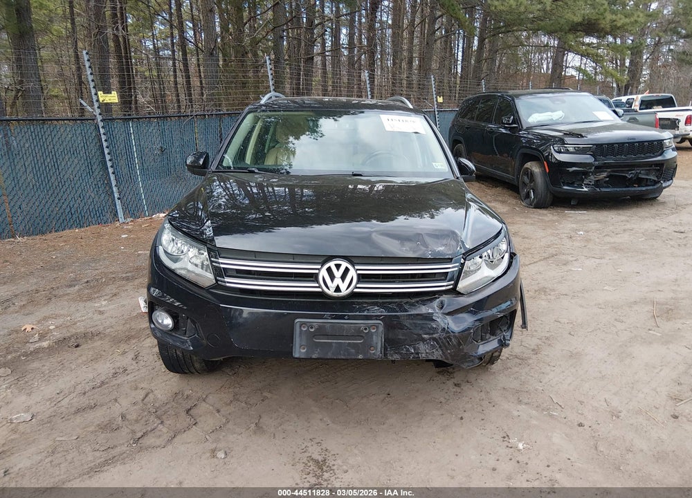 2014 VOLKSWAGEN TIGUAN SEL VIN: WVGBV3AX0EW556316