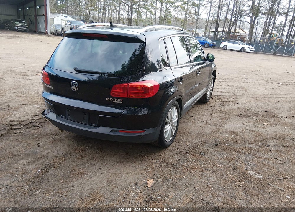 2014 VOLKSWAGEN TIGUAN SEL VIN: WVGBV3AX0EW556316
