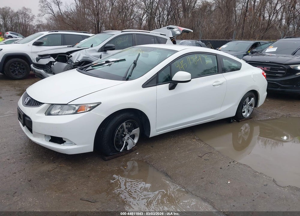 2013 HONDA CIVIC LX VIN: 2HGFG3B53DH506618