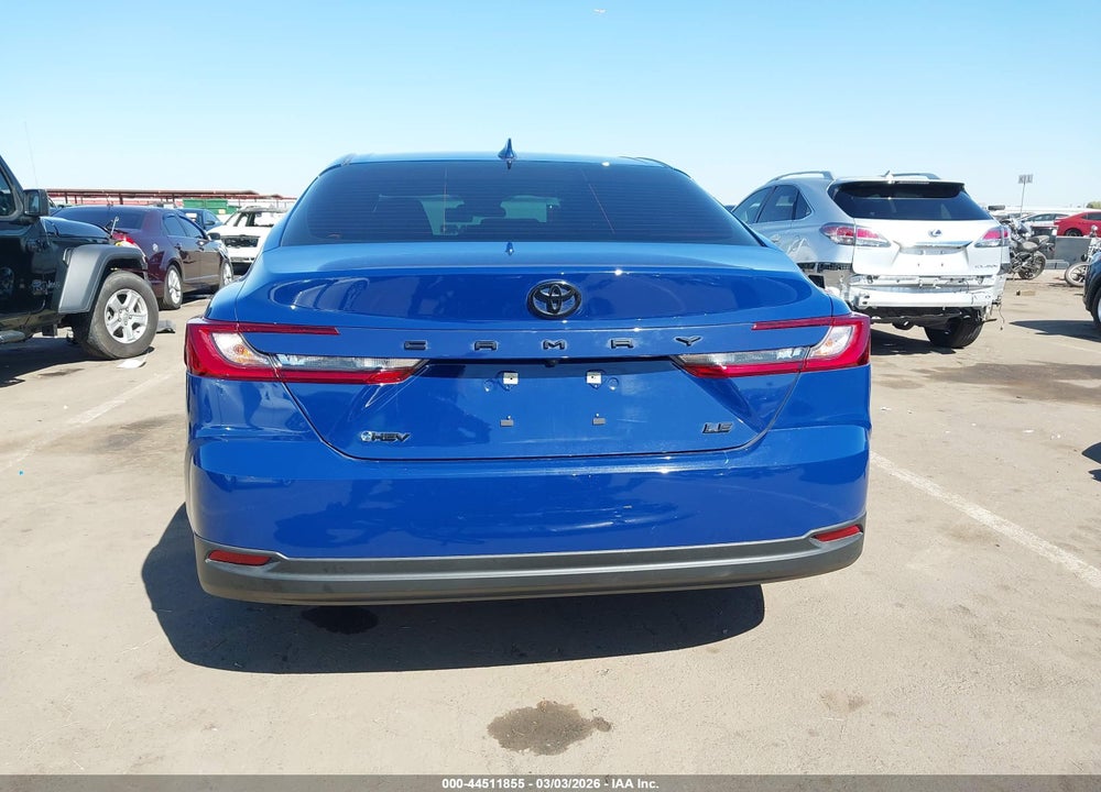 2025 TOYOTA CAMRY LE VIN: 4T1DAACK0SU078268