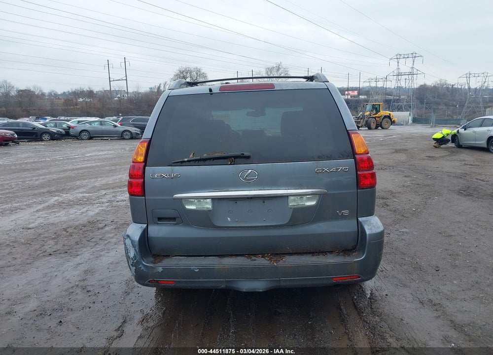 2005 LEXUS GX 470 VIN: JTJBT20X050082163