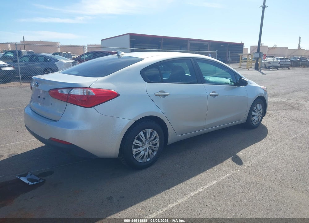 2014 KIA FORTE LX VIN: KNAFK4A69E5239469