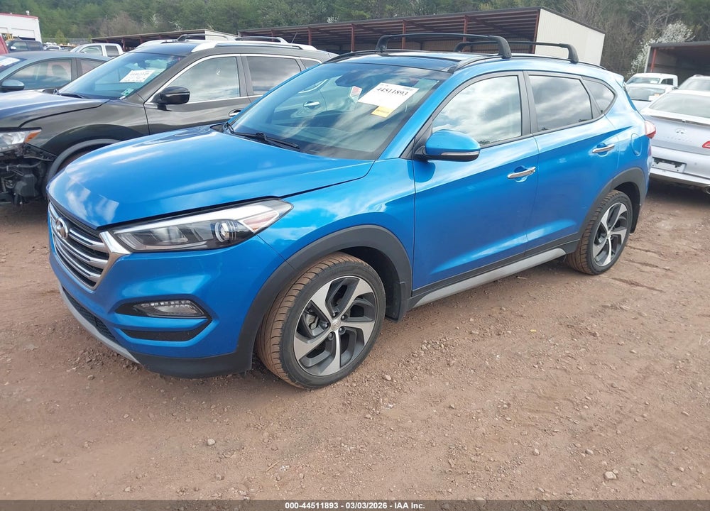 2017 HYUNDAI TUCSON LIMITED VIN: KM8J33A21HU382682