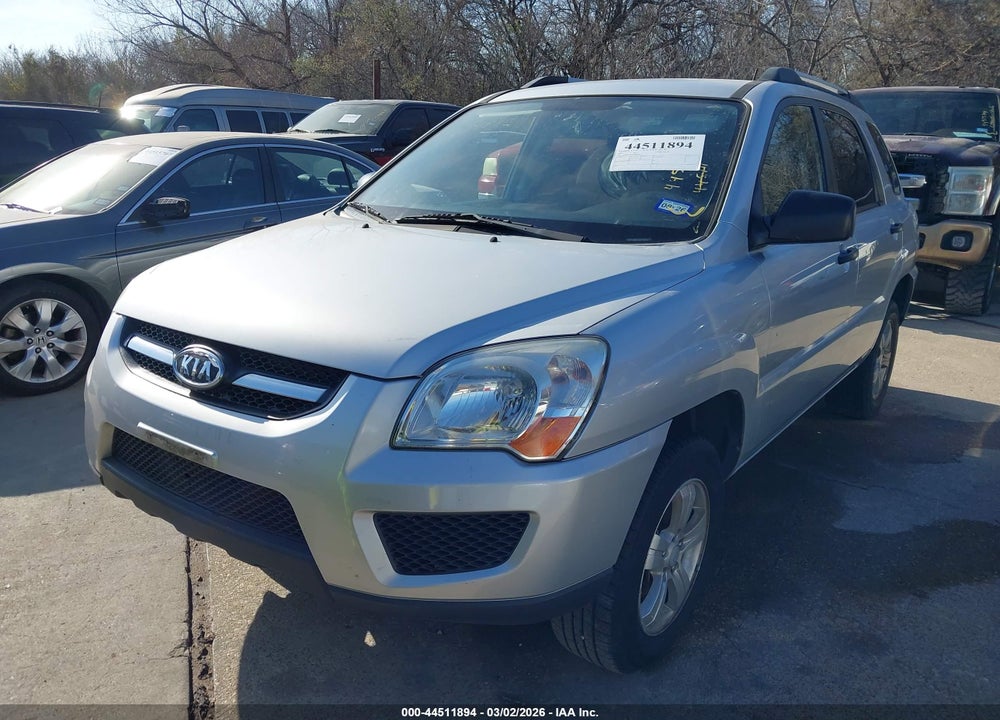 2009 KIA SPORTAGE LX VIN: KNDJF724997608938