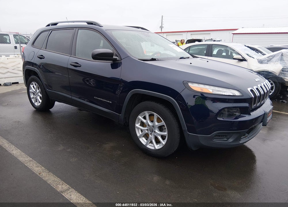 2016 JEEP CHEROKEE SPORT VIN: 1C4PJMAB6GW204134