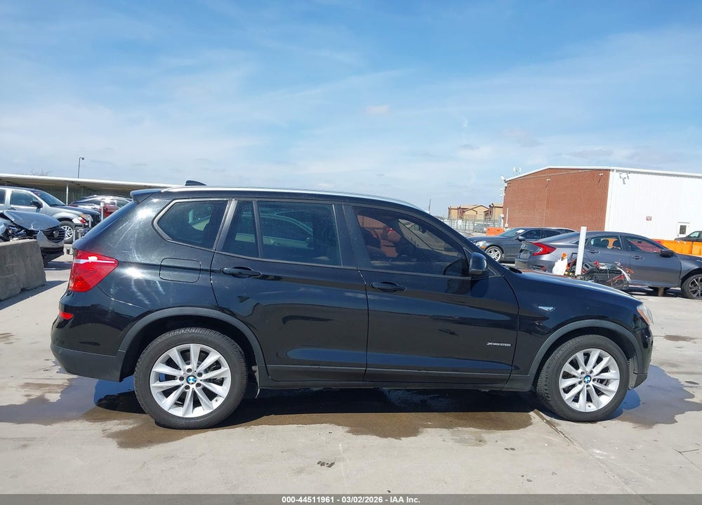 2016 BMW X3 XDRIVE28I VIN: 5UXWX9C51G0D73657