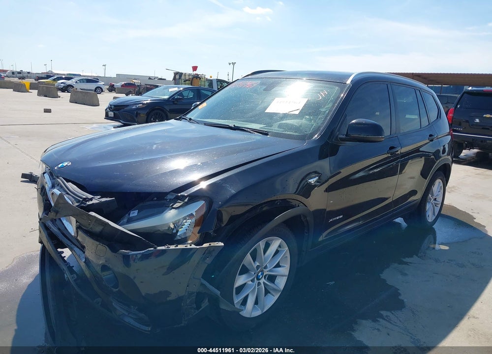 2016 BMW X3 XDRIVE28I VIN: 5UXWX9C51G0D73657