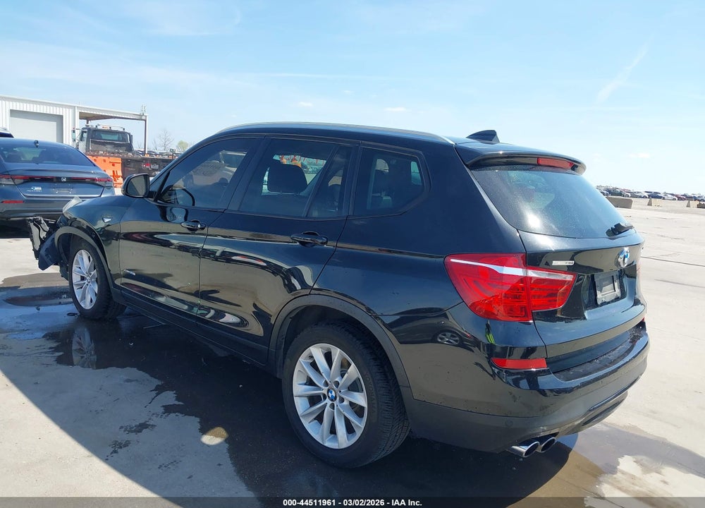 2016 BMW X3 XDRIVE28I VIN: 5UXWX9C51G0D73657