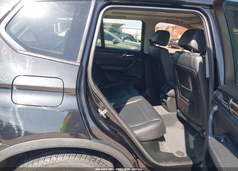 2016 BMW X3 XDRIVE28I VIN: 5UXWX9C51G0D73657