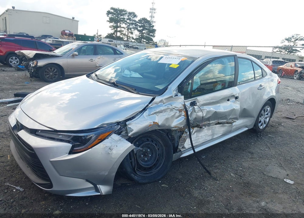 2023 TOYOTA COROLLA LE VIN: 5YFB4MDE8PP002959