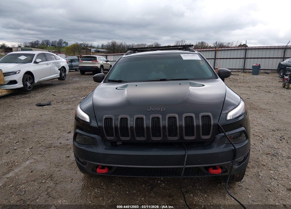 2015 JEEP CHEROKEE TRAILHAWK VIN: 1C4PJMBS1FW667957