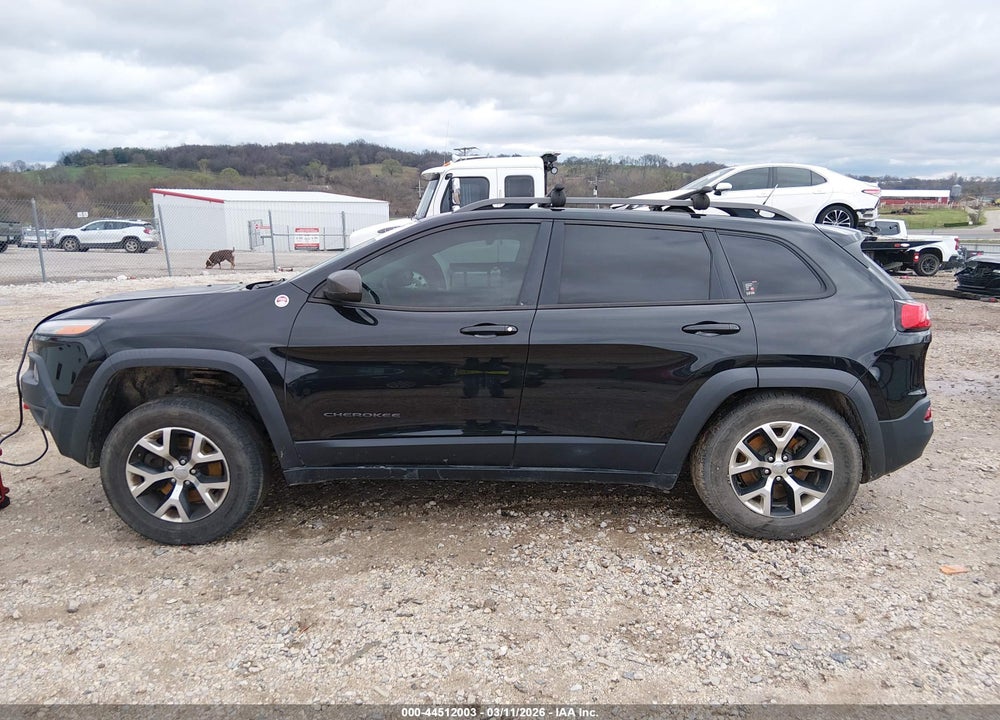2015 JEEP CHEROKEE TRAILHAWK VIN: 1C4PJMBS1FW667957