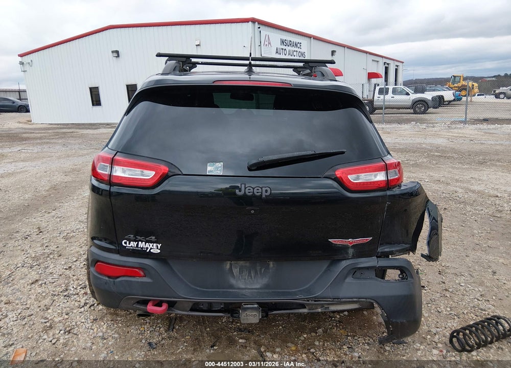 2015 JEEP CHEROKEE TRAILHAWK VIN: 1C4PJMBS1FW667957