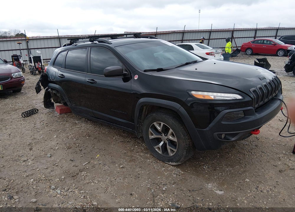 2015 JEEP CHEROKEE TRAILHAWK VIN: 1C4PJMBS1FW667957