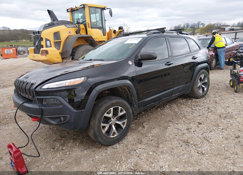 2015 JEEP CHEROKEE TRAILHAWK VIN: 1C4PJMBS1FW667957