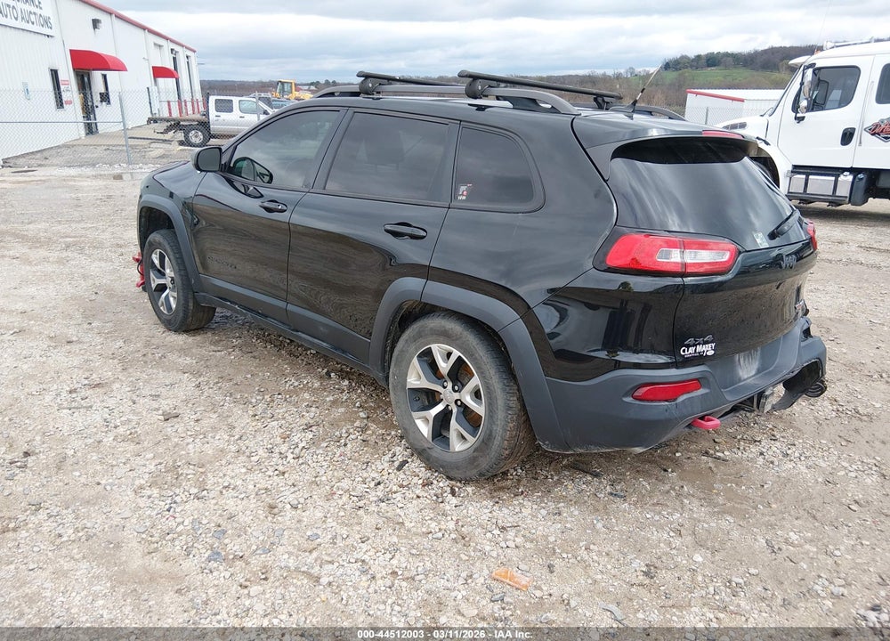 2015 JEEP CHEROKEE TRAILHAWK VIN: 1C4PJMBS1FW667957
