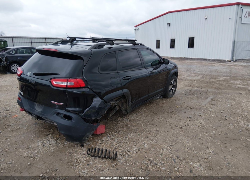 2015 JEEP CHEROKEE TRAILHAWK VIN: 1C4PJMBS1FW667957