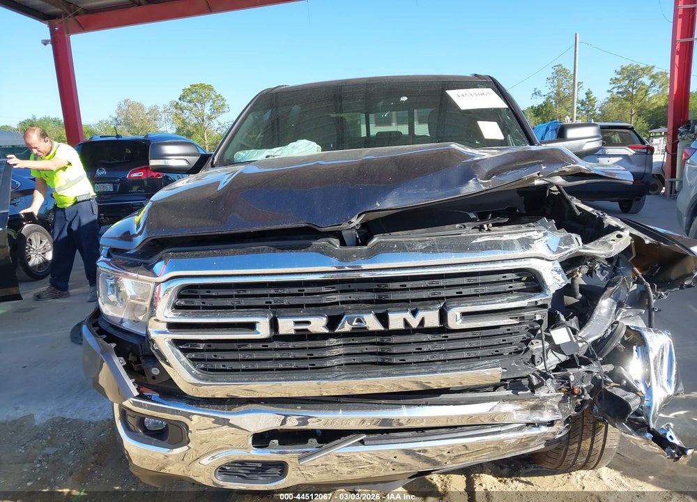2021 RAM 1500 BIG HORN  4X2 5'7 BOX VIN: 1C6RREFG2MN532980