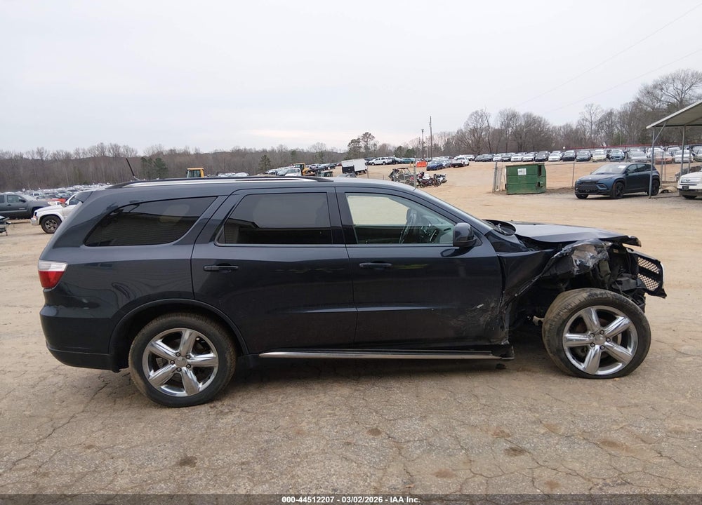 2013 DODGE DURANGO SXT VIN: 1C4RDHAG9DC694567