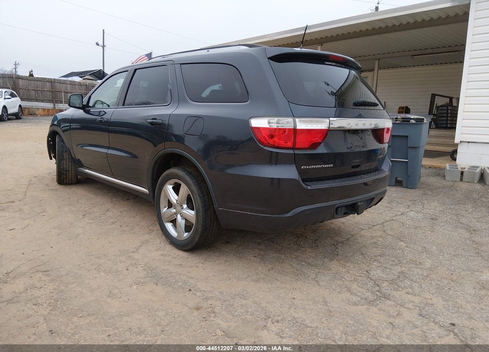 2013 DODGE DURANGO SXT VIN: 1C4RDHAG9DC694567