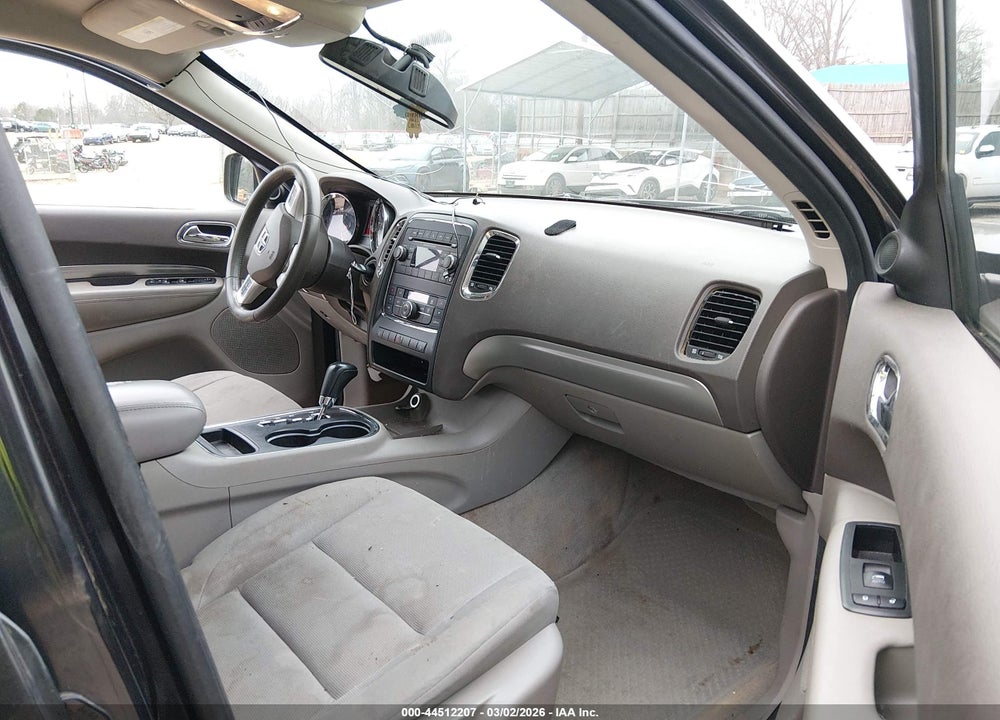 2013 DODGE DURANGO SXT VIN: 1C4RDHAG9DC694567