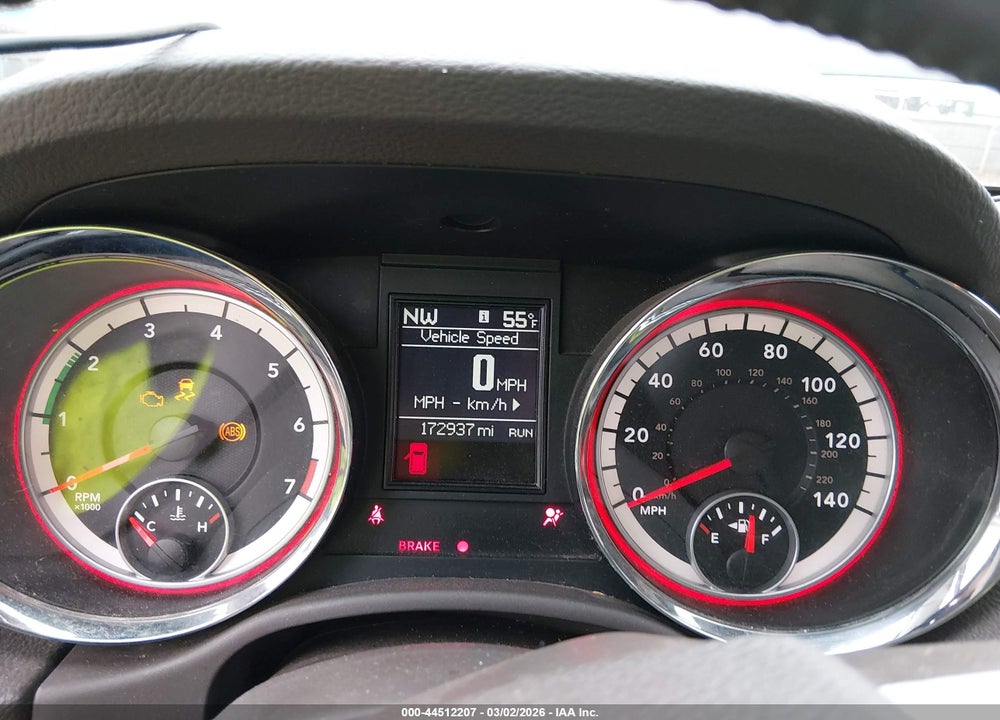 2013 DODGE DURANGO SXT VIN: 1C4RDHAG9DC694567