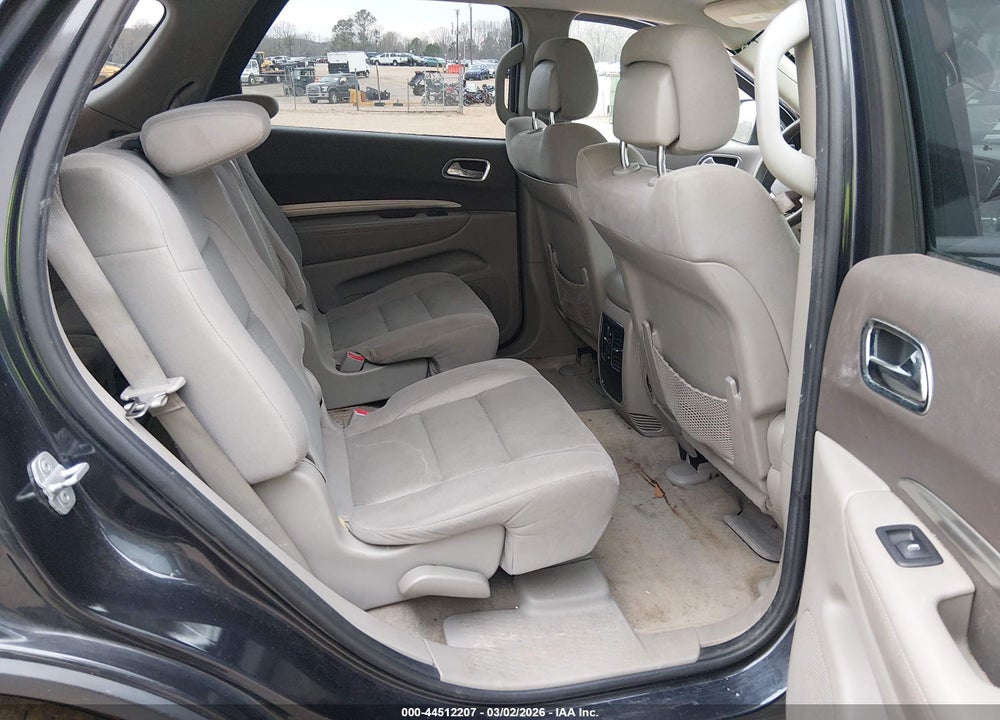 2013 DODGE DURANGO SXT VIN: 1C4RDHAG9DC694567