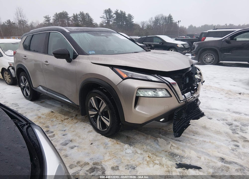 2021 NISSAN ROGUE SL INTELLIGENT AWD VIN: JN8AT3CB3MW222307