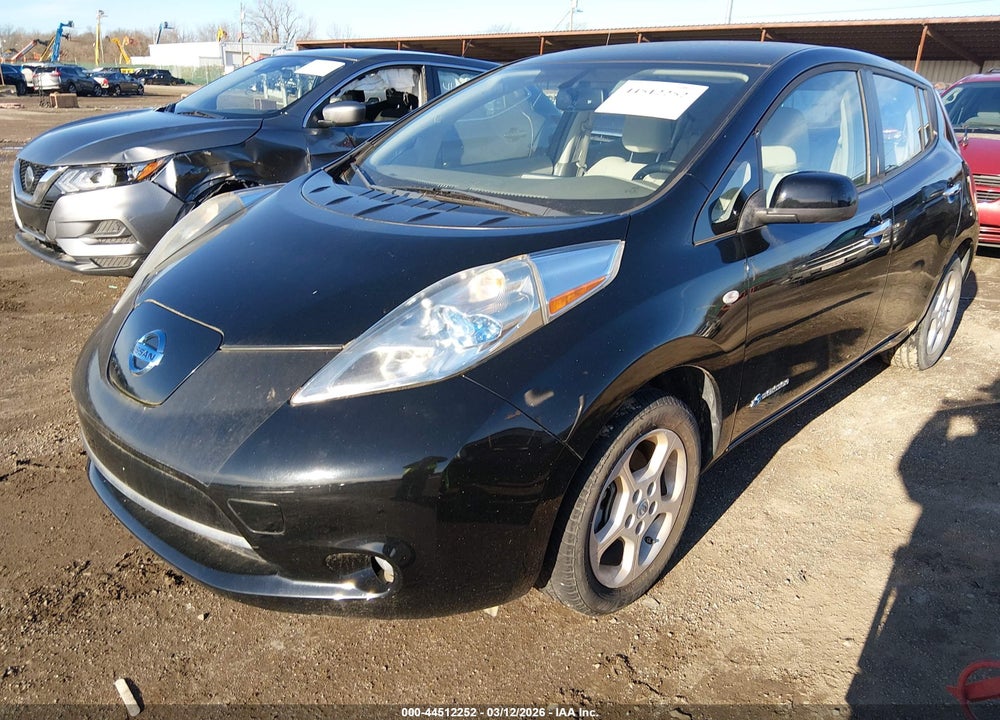 2012 NISSAN LEAF SL VIN: JN1AZ0CPXCT015193