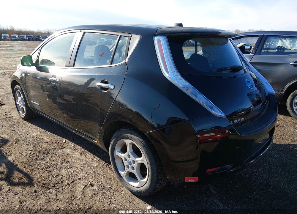 2012 NISSAN LEAF SL VIN: JN1AZ0CPXCT015193