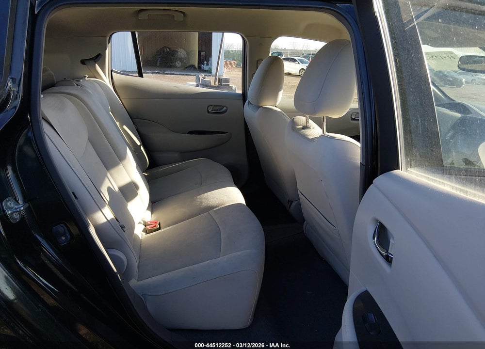 2012 NISSAN LEAF SL VIN: JN1AZ0CPXCT015193