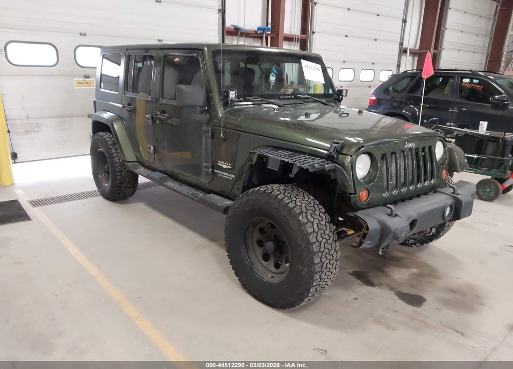 2009 JEEP WRANGLER UNLIMITED SAHARA VIN: 1J4GA59179L737920