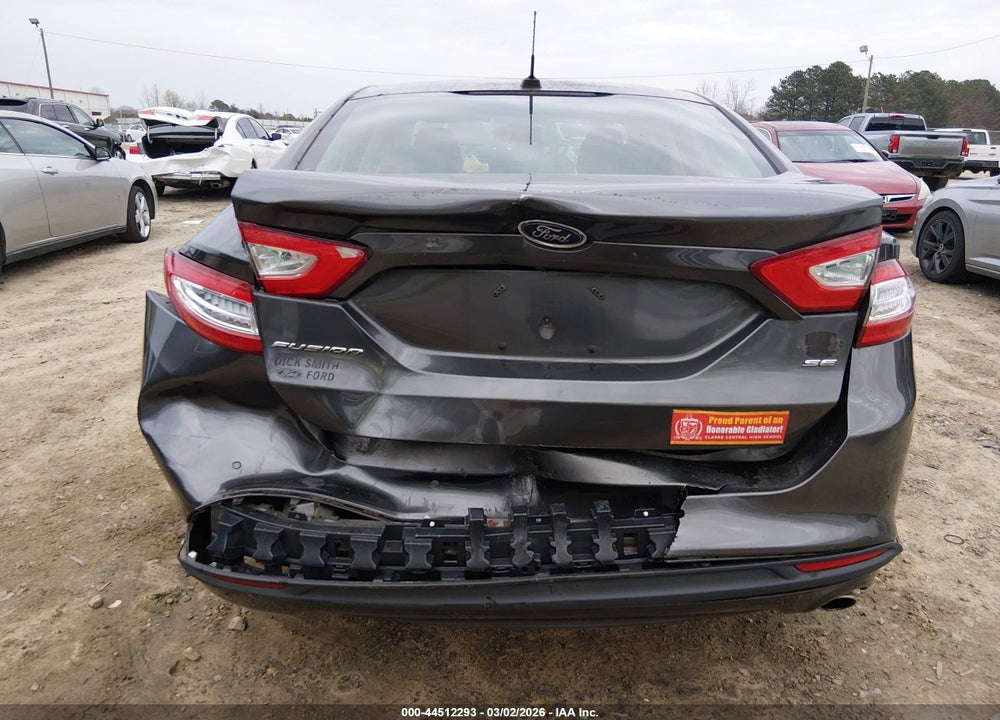 2016 FORD FUSION SE VIN: 3FA6P0H75GR269473