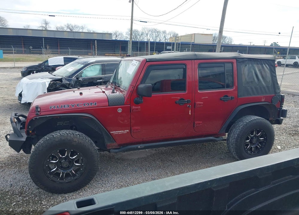 2012 JEEP WRANGLER UNLIMITED RUBICON VIN: 1C4HJWFG2CL231587