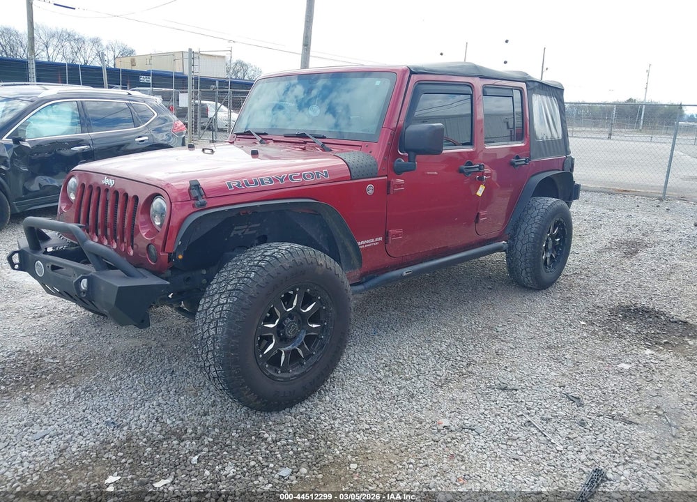 2012 JEEP WRANGLER UNLIMITED RUBICON VIN: 1C4HJWFG2CL231587