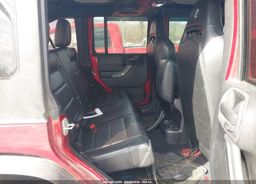2012 JEEP WRANGLER UNLIMITED RUBICON VIN: 1C4HJWFG2CL231587
