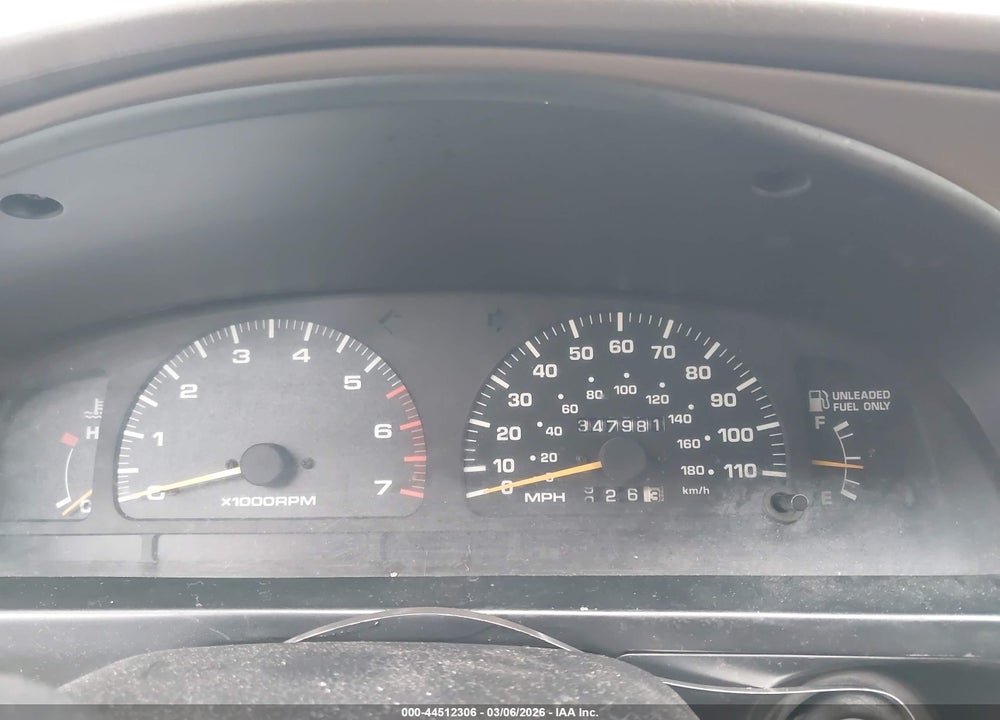 1997 TOYOTA 4RUNNER SR5 V6 LIMITED VIN: JT3HN87R8V0070543
