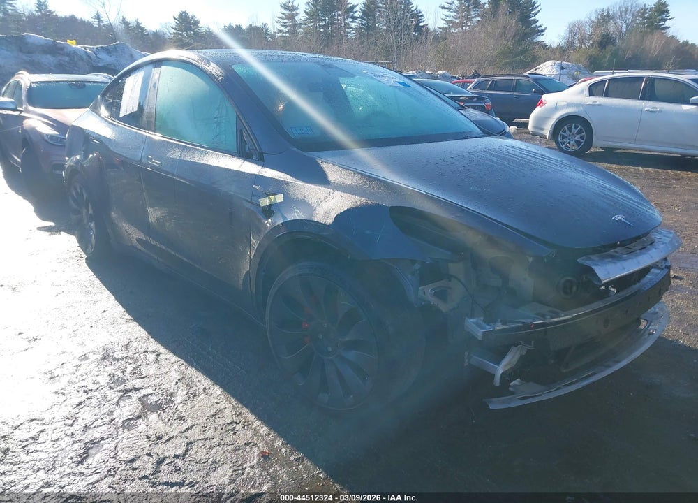 2021 TESLA MODEL Y PERFORMANCE DUAL MOTOR ALL-WHEEL DRIVE VIN: 5YJYGDEF2MF252309