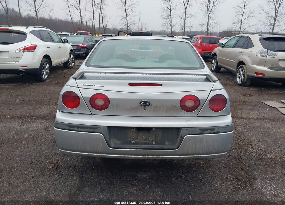 2003 CHEVROLET IMPALA VIN: 2G1WF52E439126198
