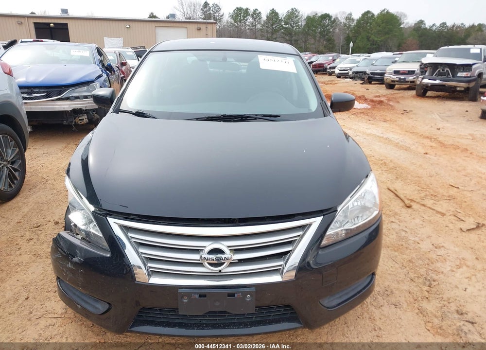 2014 NISSAN SENTRA SV VIN: 3N1AB7AP0EY256402