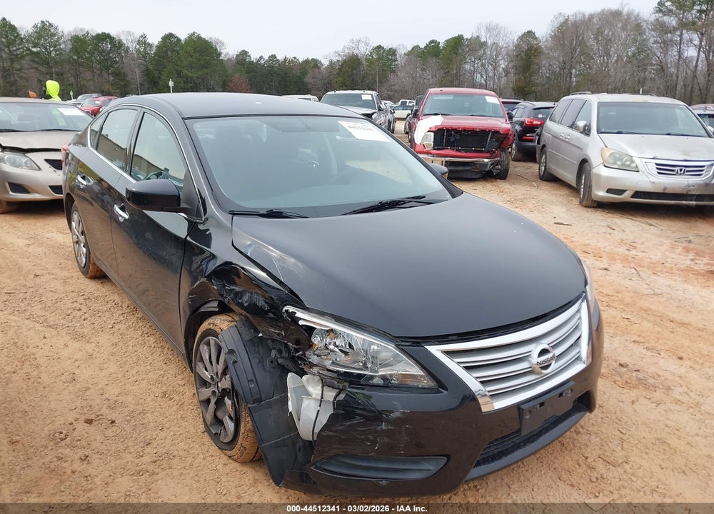 2014 NISSAN SENTRA SV VIN: 3N1AB7AP0EY256402