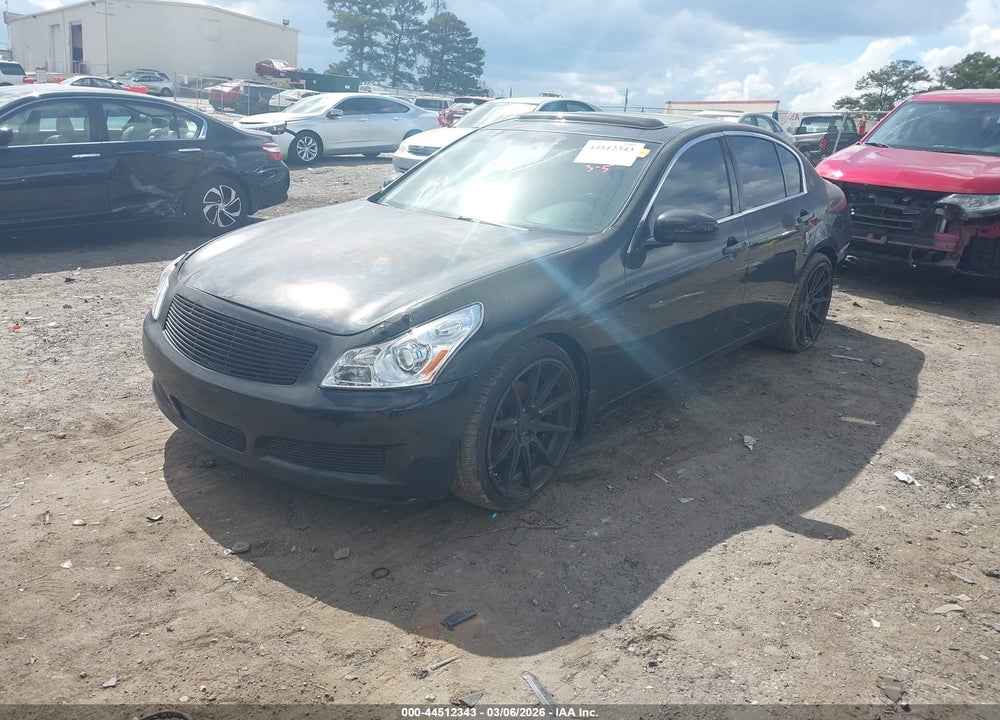 2007 INFINITI G35 JOURNEY VIN: JNKBV61E77M728438