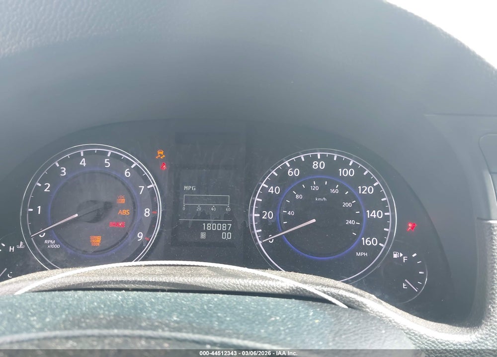 2007 INFINITI G35 JOURNEY VIN: JNKBV61E77M728438