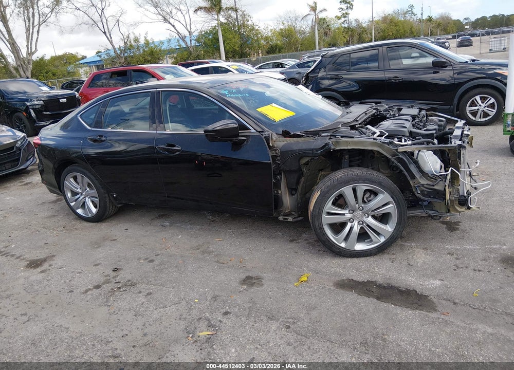 2021 ACURA TLX TECHNOLOGY PACKAGE VIN: 19UUB5F42MA001042