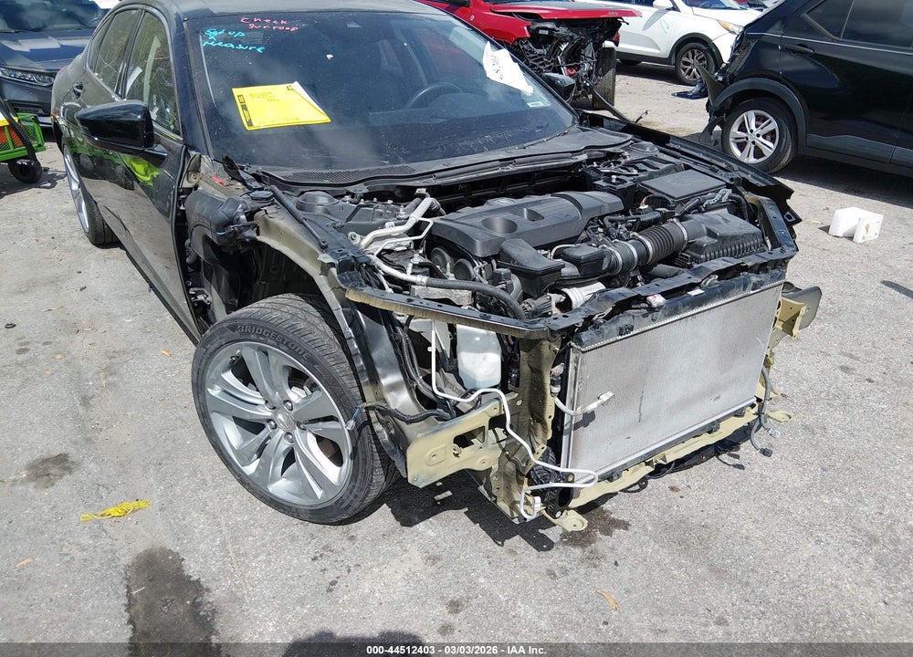 2021 ACURA TLX TECHNOLOGY PACKAGE VIN: 19UUB5F42MA001042
