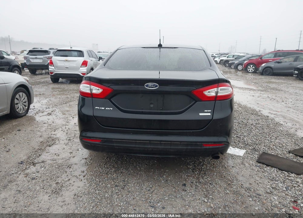 2014 FORD FUSION SE VIN: 3FA6P0HD8ER130439