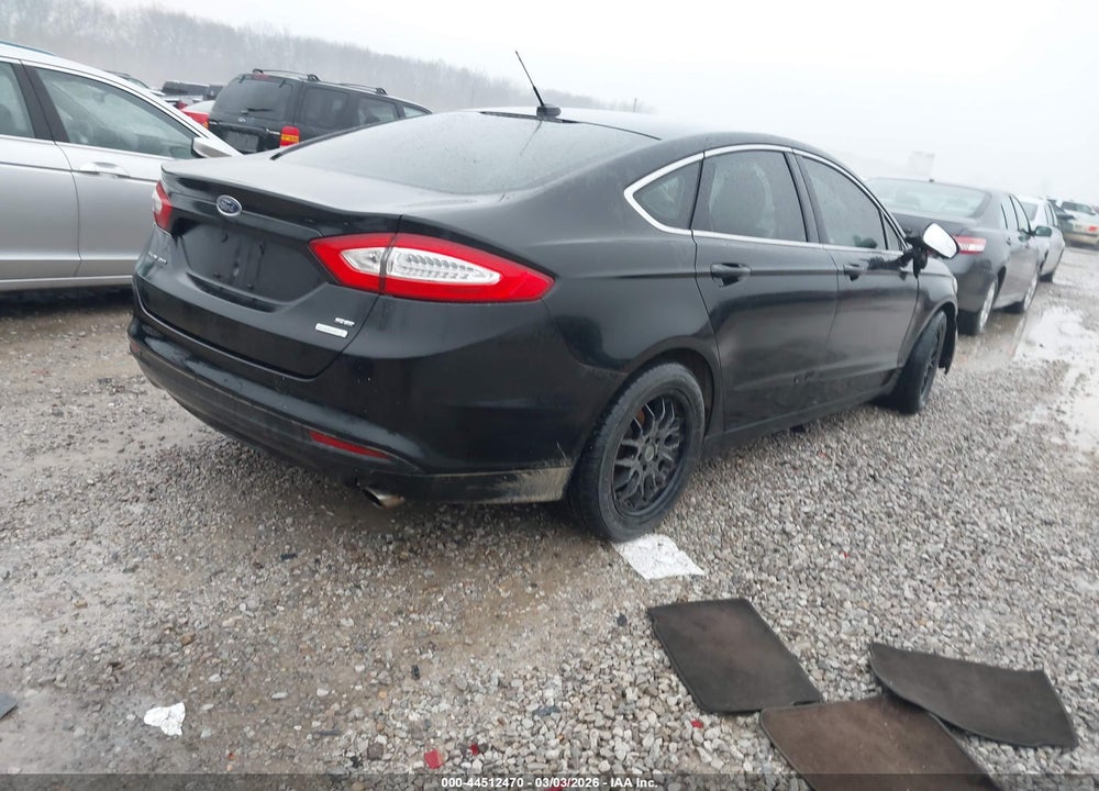 2014 FORD FUSION SE VIN: 3FA6P0HD8ER130439
