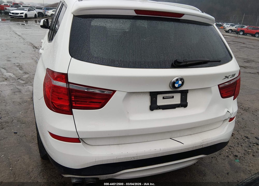 2017 BMW X3 XDRIVE28I VIN: 5UXWX9C55H0T00662